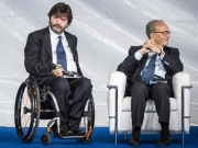 Pietro Barbieri (Portavoce del Forum Nazionale del Terzo Settore) e Carlo Borgomeo (Presidente Fondazione Con il Sud) a Sviluppo è Sostenibilità